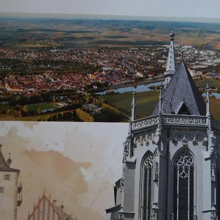 Ferienwohnung Steigerwaldblick Lägenhet *